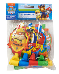 Amscan Paw Patrol blowouts with character graphics great for goody bags.