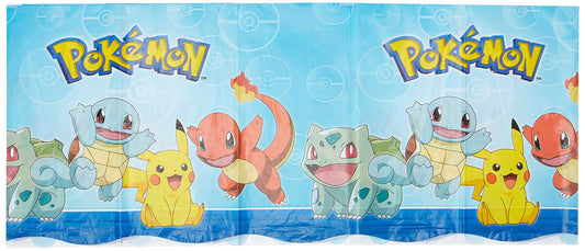 Amscan Pokémon table decoration elevates themed setup with immersive atmosphere.