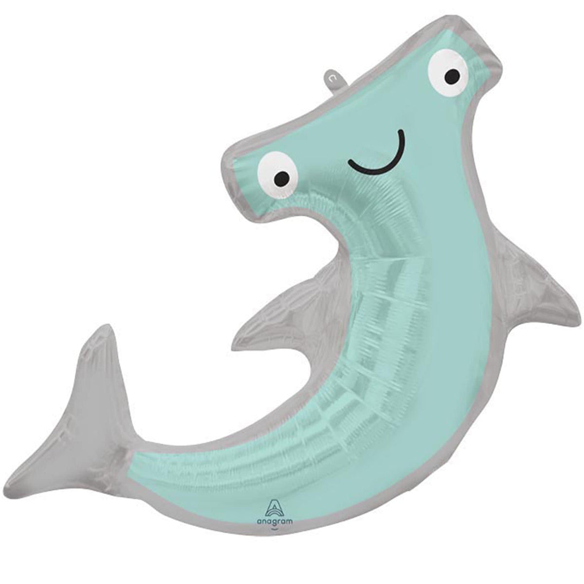 Amscan S/Shape Hammerhead Shark decor enhances nautical party ambiance for events.
