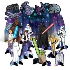 Amscan Star Wars Galaxy of Adventures centerpiece for striking party decor.
