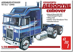 AMT Kenworth Aerodyne Cabover image highlighting aerodynamic design for efficient long-haul performance