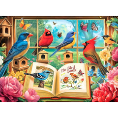 Amusding Bird Book 300-piece puzzle box, premium packaging for gifting