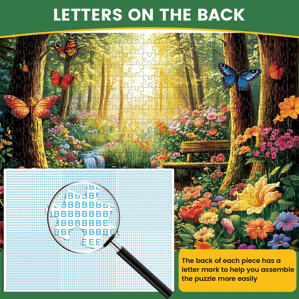 Amusding detailed puzzle cuts: smooth pieces simplify assembly for focused solving.