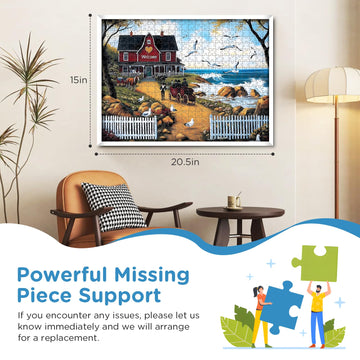 Great gift idea: Amusding Seagull Carriage puzzle for puzzle lovers.
