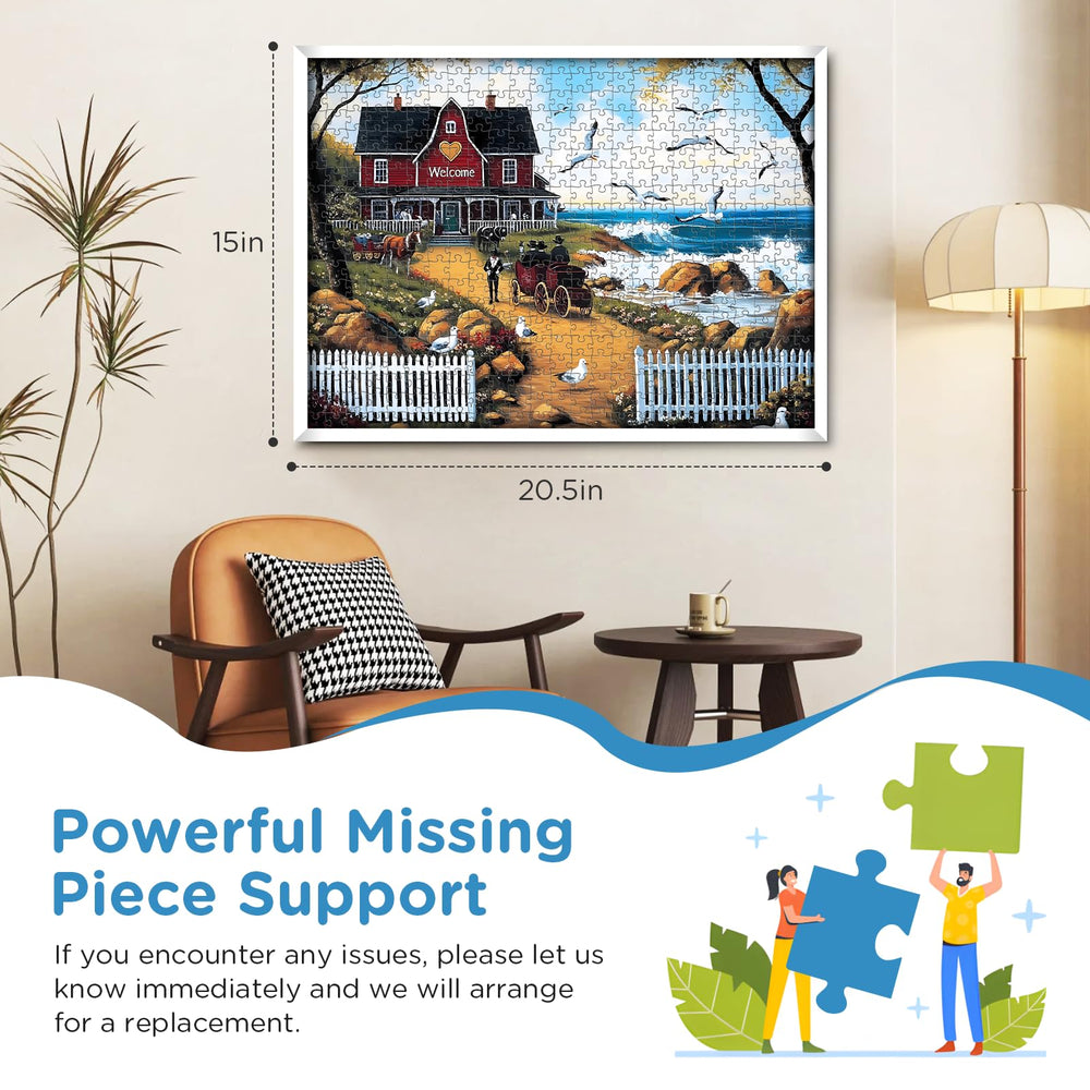 Great gift idea: Amusding Seagull Carriage puzzle for puzzle lovers.