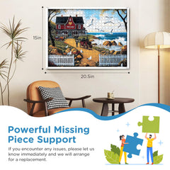 Great gift idea: Amusding Seagull Carriage puzzle for puzzle lovers.
