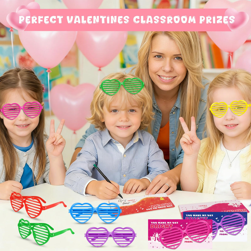 Amy & Benton classroom exchange setup ready for Valentines events