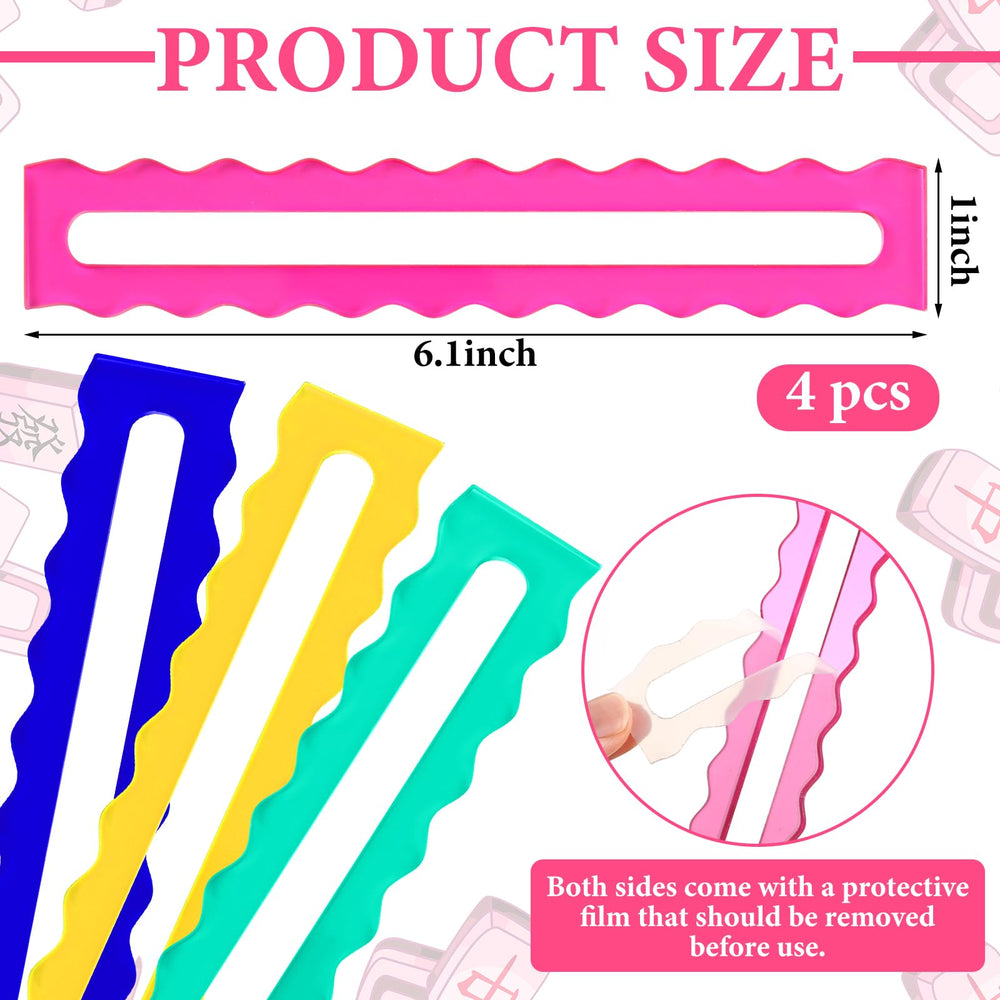 Amyhill acrylic bright colorful design enhances visibility during gameplay.