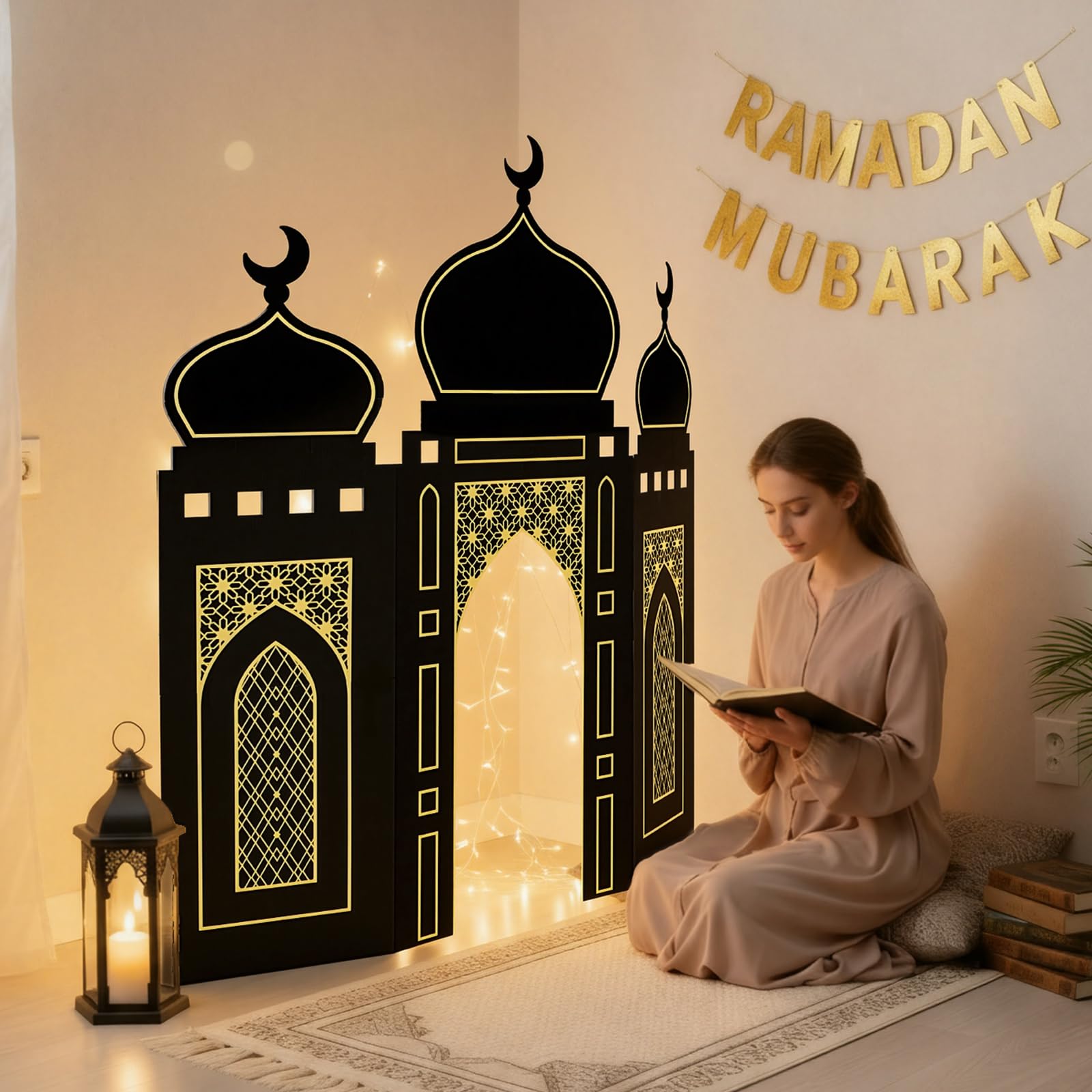 Amyhill hollow-board mosque structure is lightweight and safe for display