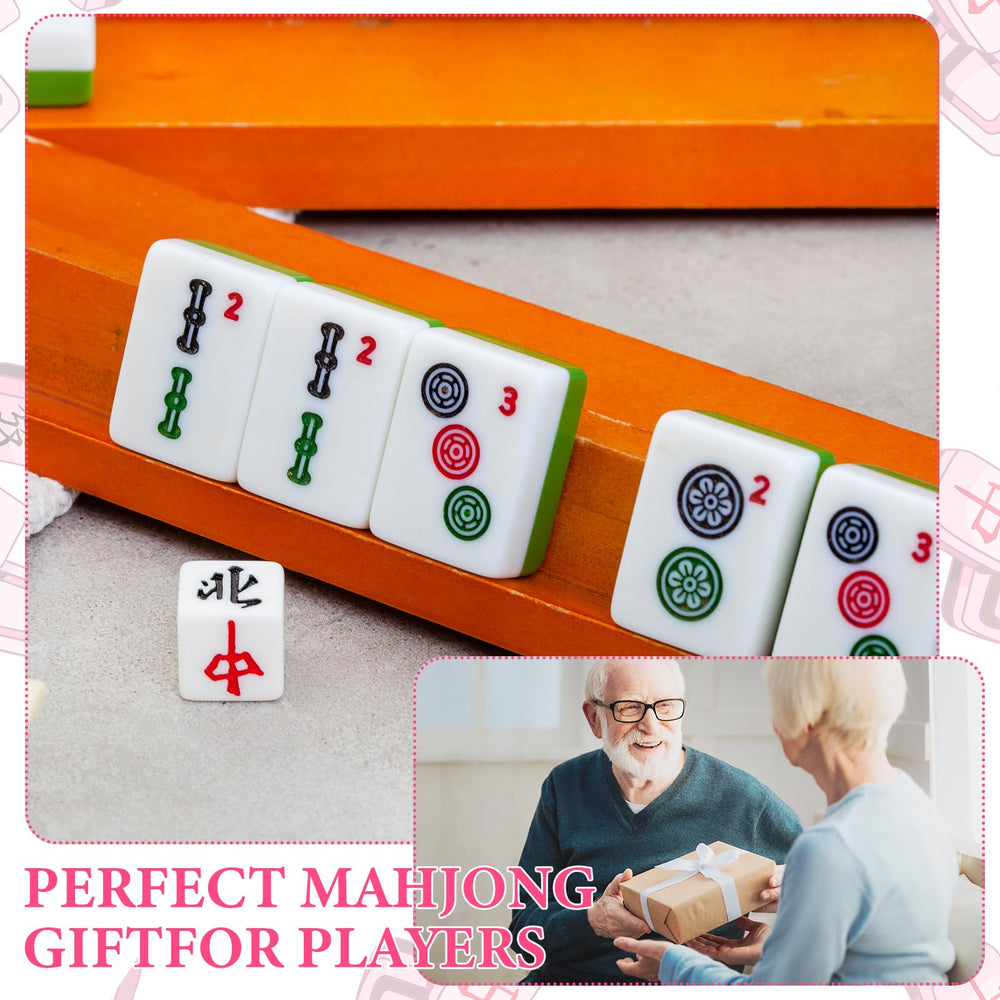 Amyhill mahjong beginner tool in pink enhances game enjoyment.
