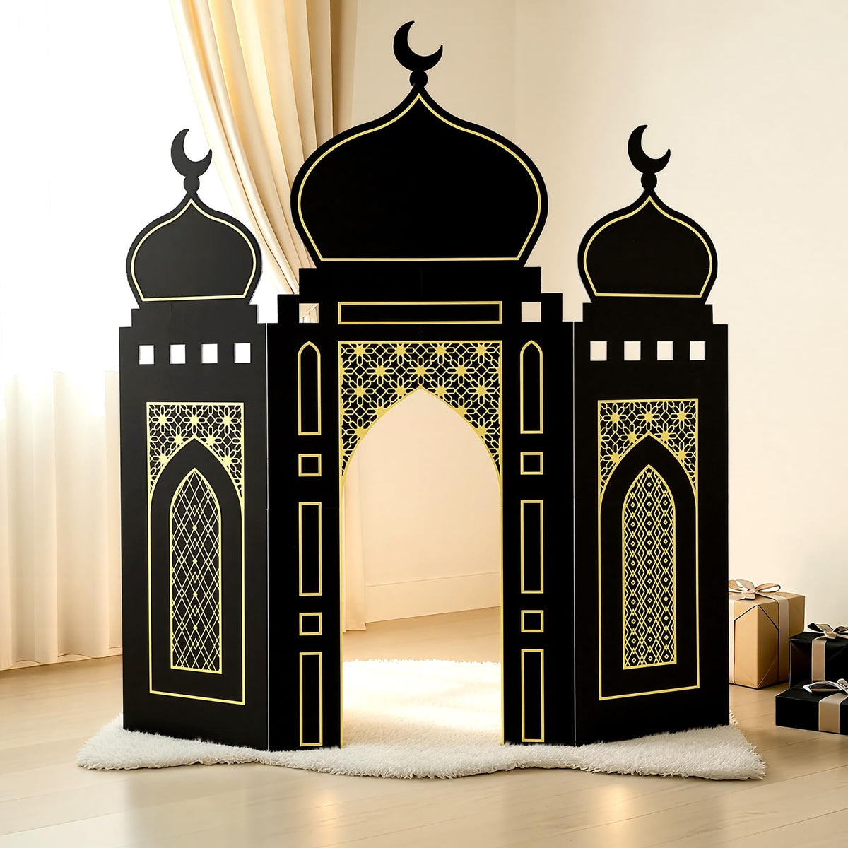 Amyhill Ramadan mosque castle assembly enhances a stylish home prayer space