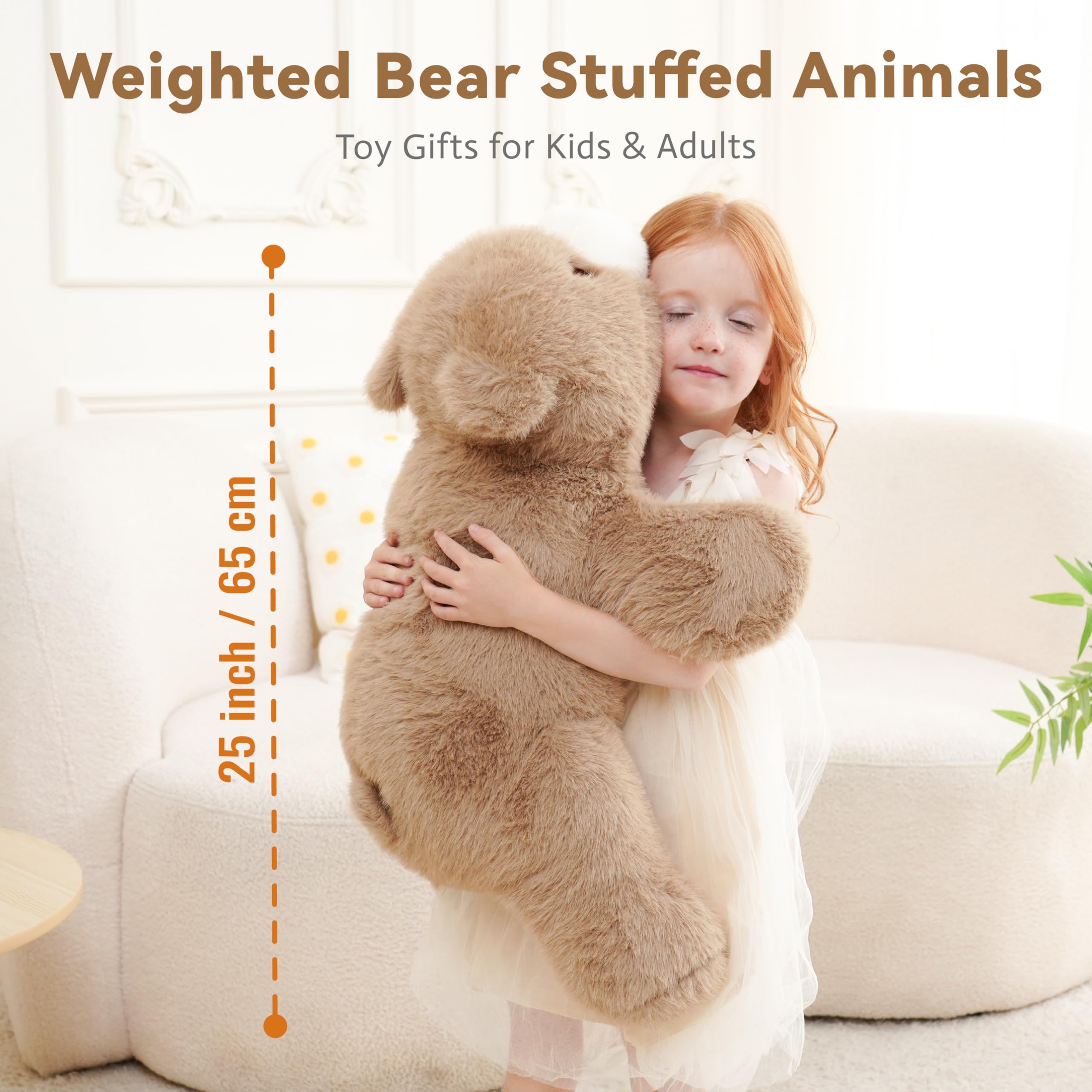 AmyToo plush bear with ultra-soft fabric for moments of cozy comfort.