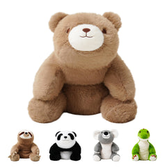 AmyToo weighted bear 25in provides comforting hugs for all ages.