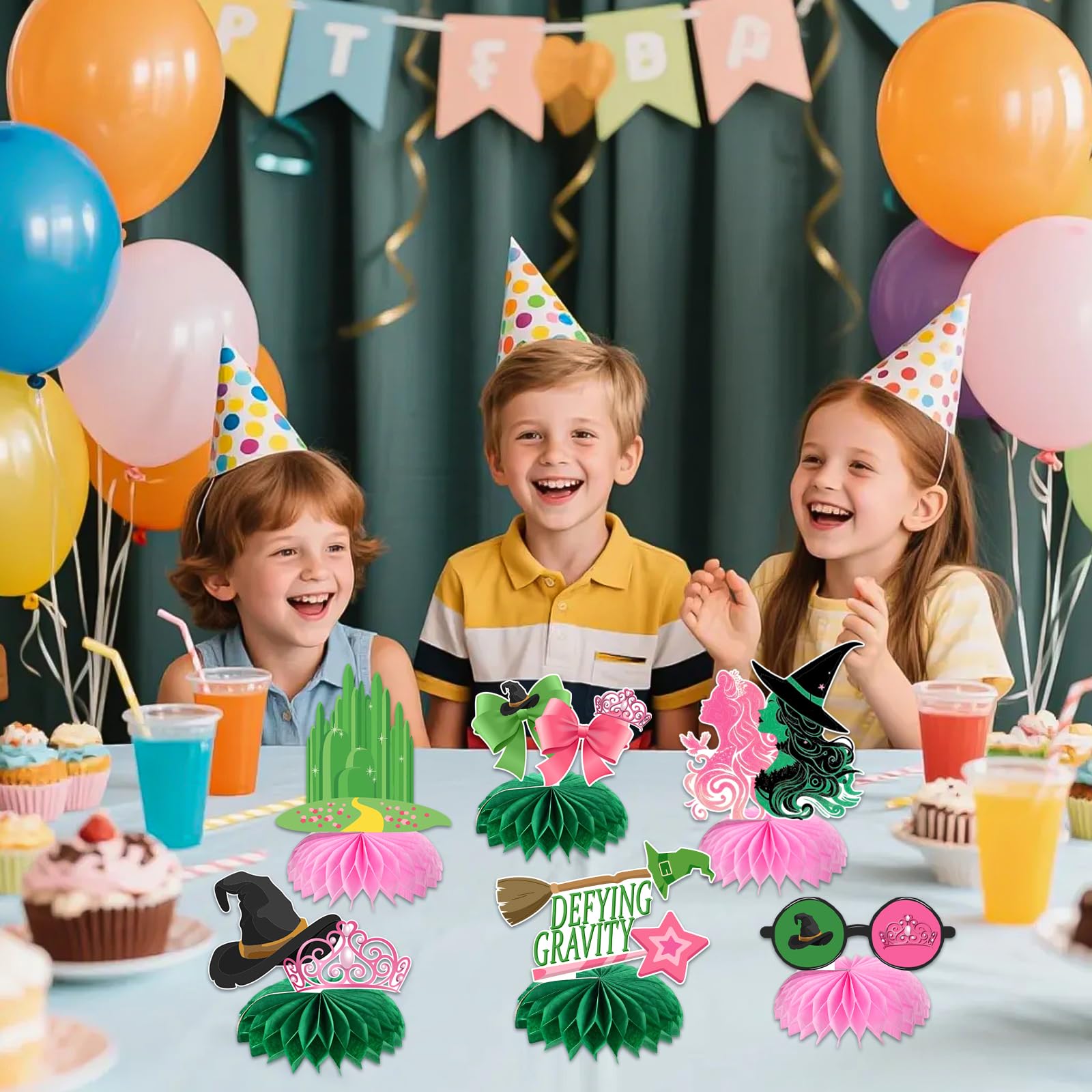 AMZFAVOR tabletop decor set ideal for quick party styling and conversation starters