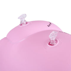 AMZQNART arm floaties pink-blue pack supports confident swimming practice in shallow water.