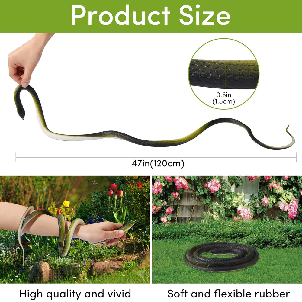 ANABIUP rope segment attached to snake enables quick setups for surprising pranks