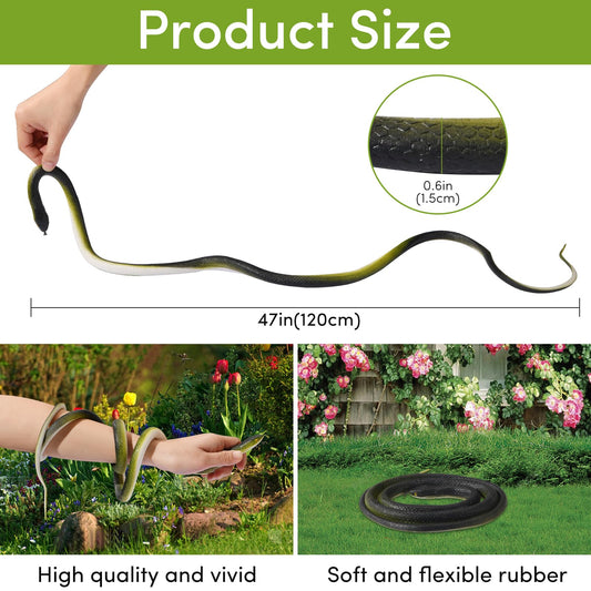 ANABIUP rope segment attached to snake enables quick setups for surprising pranks