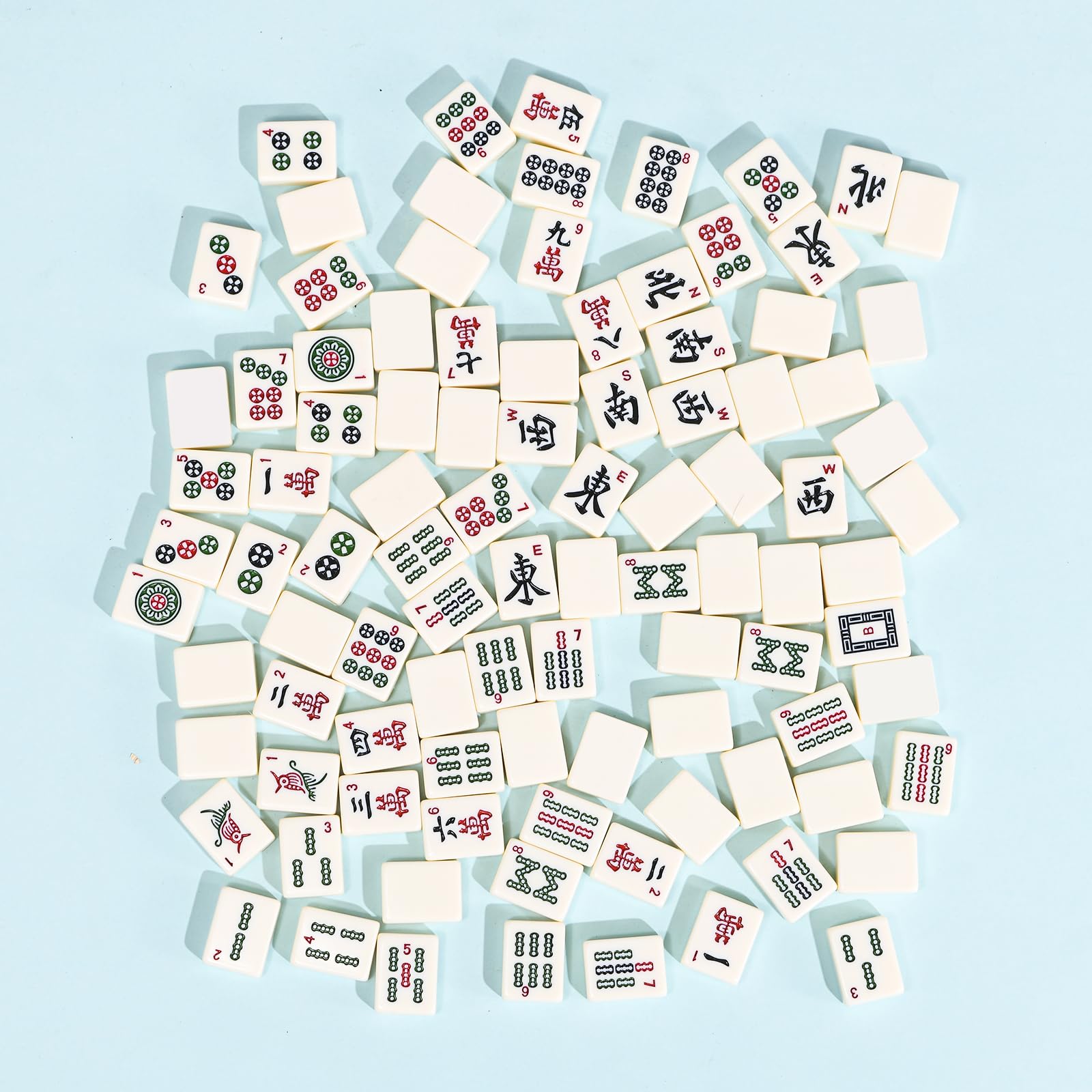 ANABIUP ivory-white tiles bring an elegant, versatile look to any table.