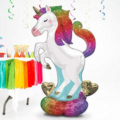 Anagram Airloonz base foils provide sturdy support for upright display.