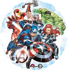 Anagram Avengers foil balloon 17-in ready for party decor and photo moments.