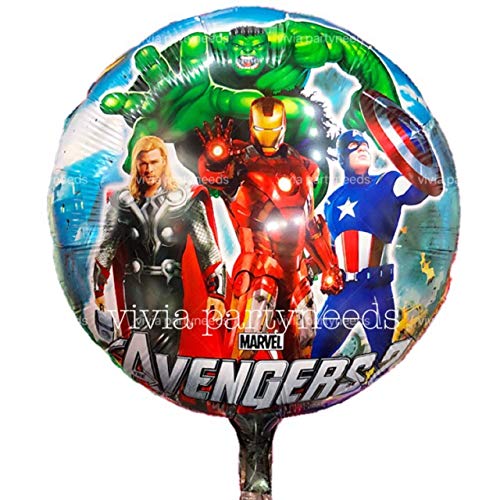 Anagram Avengers foil balloon 17-in offers USA-made quality for celebrations.