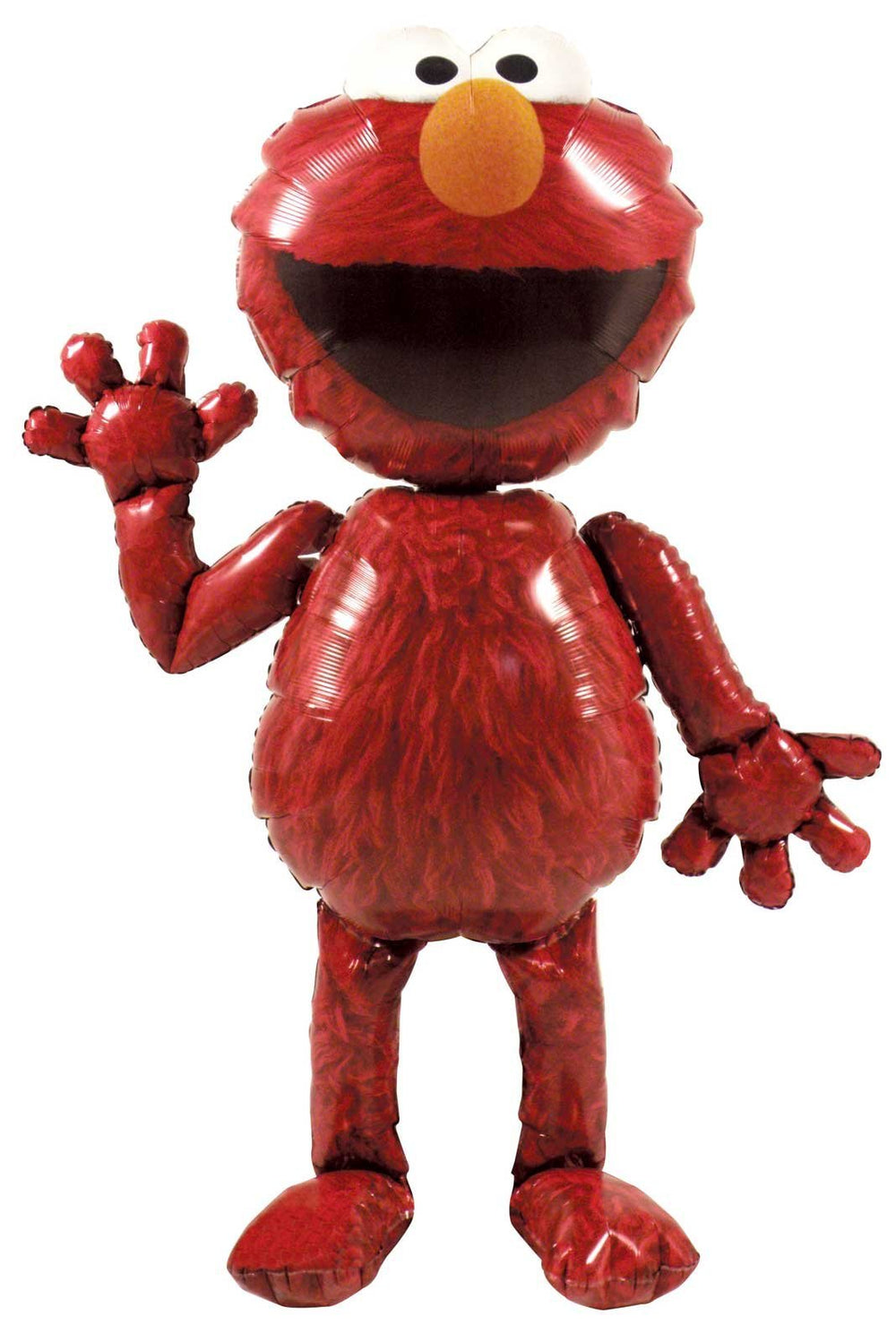 Anagram Elmo Air Walker giant balloon for parties and events, adds playful character decor.