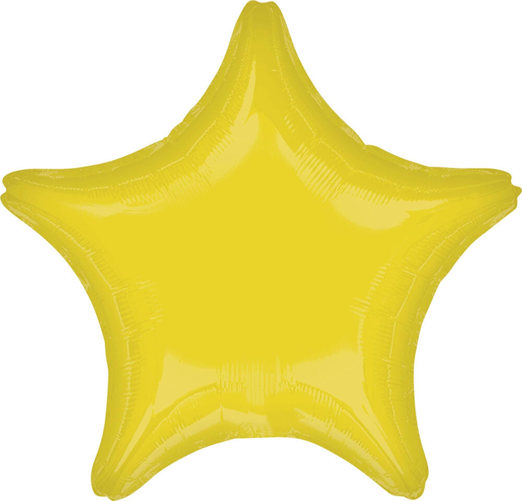 Anagram yellow star foil balloon adds sunny contrast to your Sesame Street setup