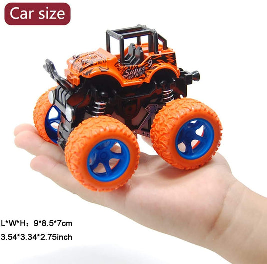 ANAOER heavy-duty alloy bodies and oversized tires withstand indoor and outdoor play.