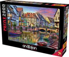 Anatolian Colmar Canal puzzle box front with vibrant artwork and premium packaging