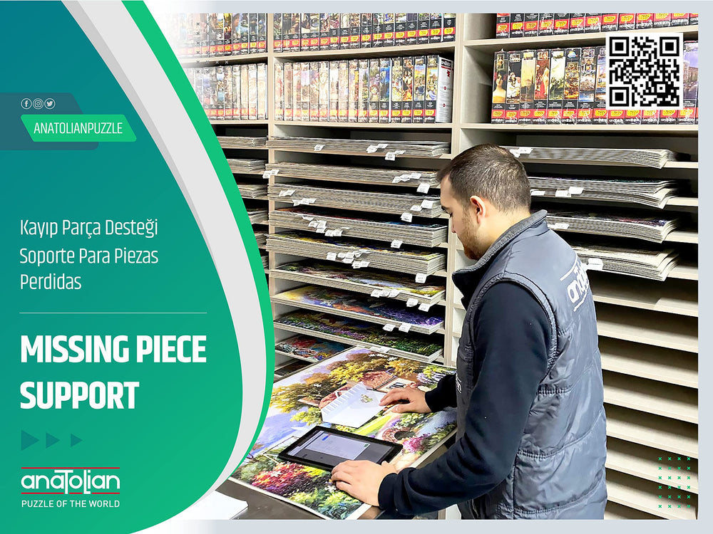 Anatolian Florence missing piece support information card included.