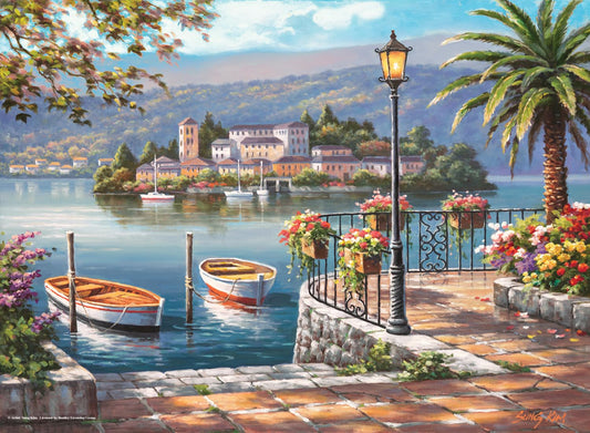 Anatolian Lago Del Porto puzzle box image, ideal for family puzzle nights