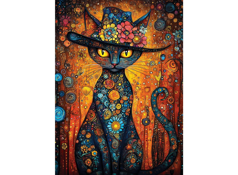 Anatolian Magician 1000-Piece Puzzle edge pieces frame the layout