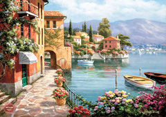 Anatolian Perre Villa De Lago puzzle box back, sturdy packaging protecting pieces during transport