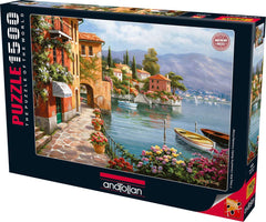 Anatolian Perre Villa De Lago puzzle box front, inviting setup for a calming family activity