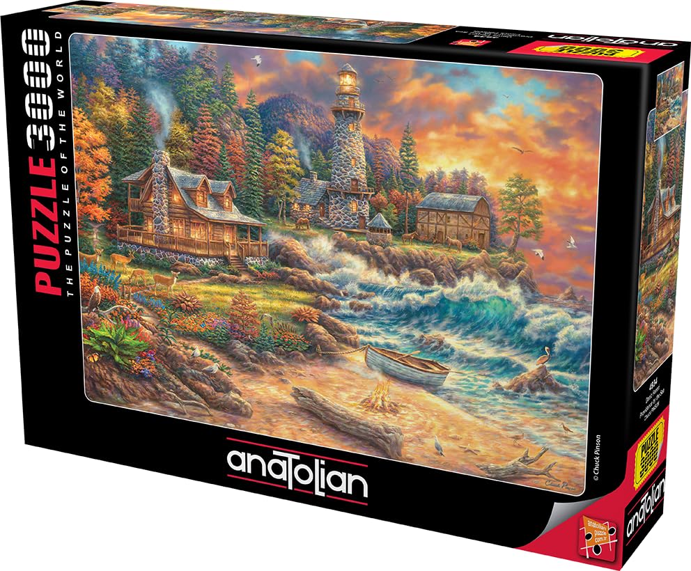Anatolian Providence by the Sea close-up puzzle pieces show texture and color