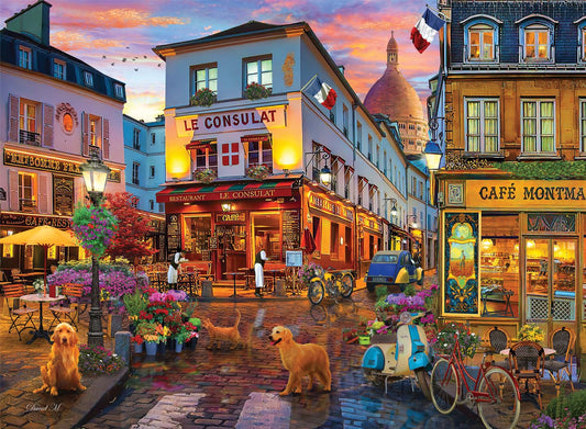 Anatolian Puzzle Cafe Montmartre edge pieces for quick, confident starts.