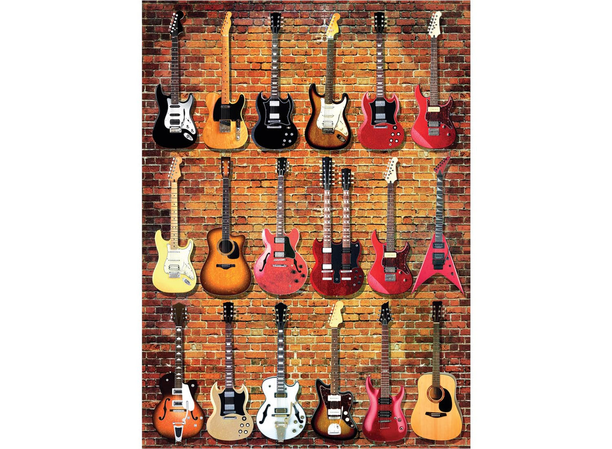 Anatolian Guitar Collection 1000-piece puzzle with vibrant colors for family nights.