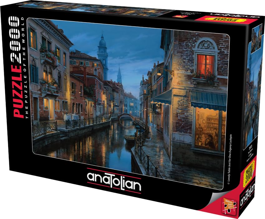 Anatolian Puzzle Lonely 2000-piece assembly guide helping planning the solve