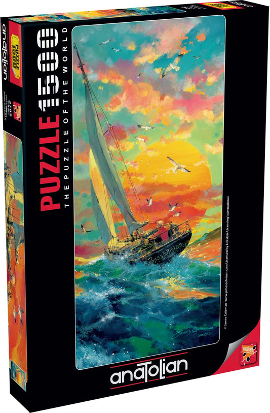 Anatolian Puzzle Possibilities box art with vibrant colors for family bonding