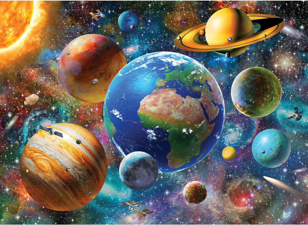 Anatolian Solar System puzzle box shown for family puzzle night
