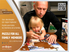 Anatolian Spring Lake Cottage puzzle full assembly reveals detailed countryside scene.