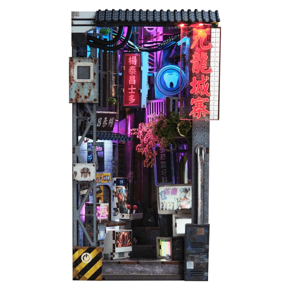 Anavrin Book Nook Kowloon City diorama enhances shelf ambiance