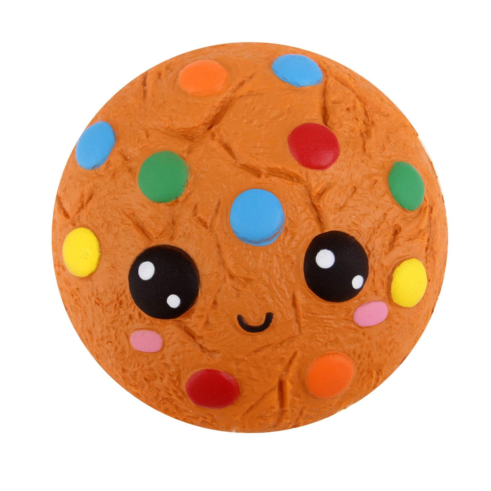 Anboor Kawaii Squishies pink cookie; soft texture for calming squish and fidget play.
