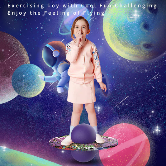 Anby Pogo Ball for children bouncing teaches balance in fun outdoor sessions.