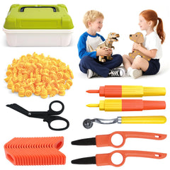Ancaixin cardboard cutting tools set with safe cutter for precise kid friendly projects.