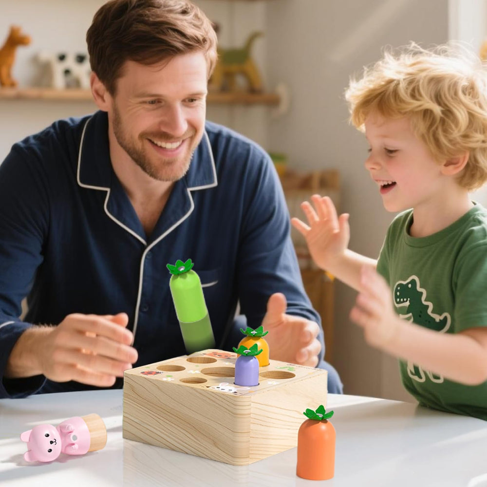 Ancaixin magnetic carrot game adds interactive attraction for curious toddlers.