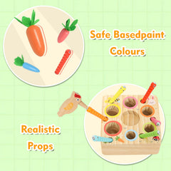 Ancaixin Montessori toys: wooden cube for stacking and problem solving