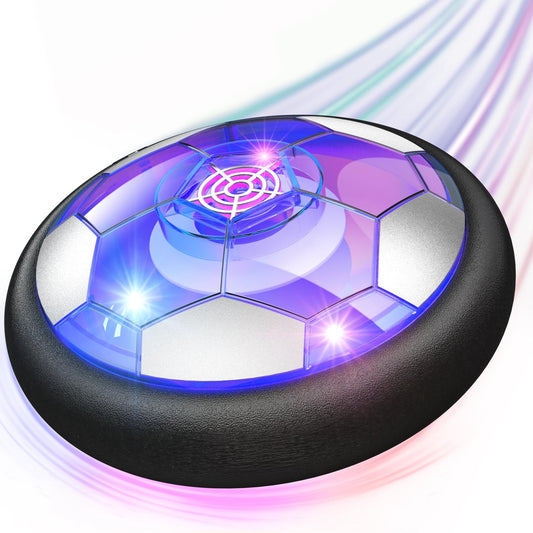 Ancesfun Hover Soccer Ball with LED lights for energetic indoor play.