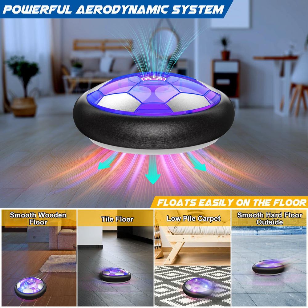 Ancesfun LED glow adds excitement during day and night play.