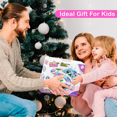 Ancitoy gift-ready packaging makes this unicorn race set a thoughtful birthday surprise